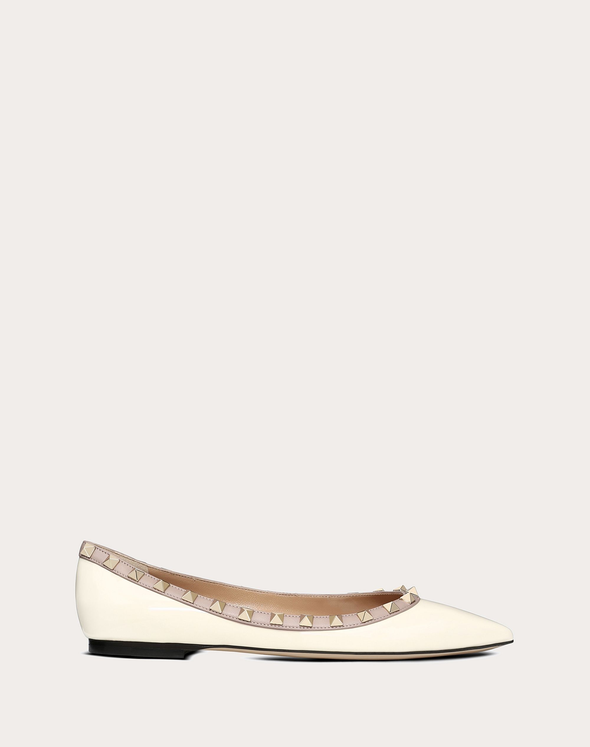 Patent Rockstud Ballet Flat - 1