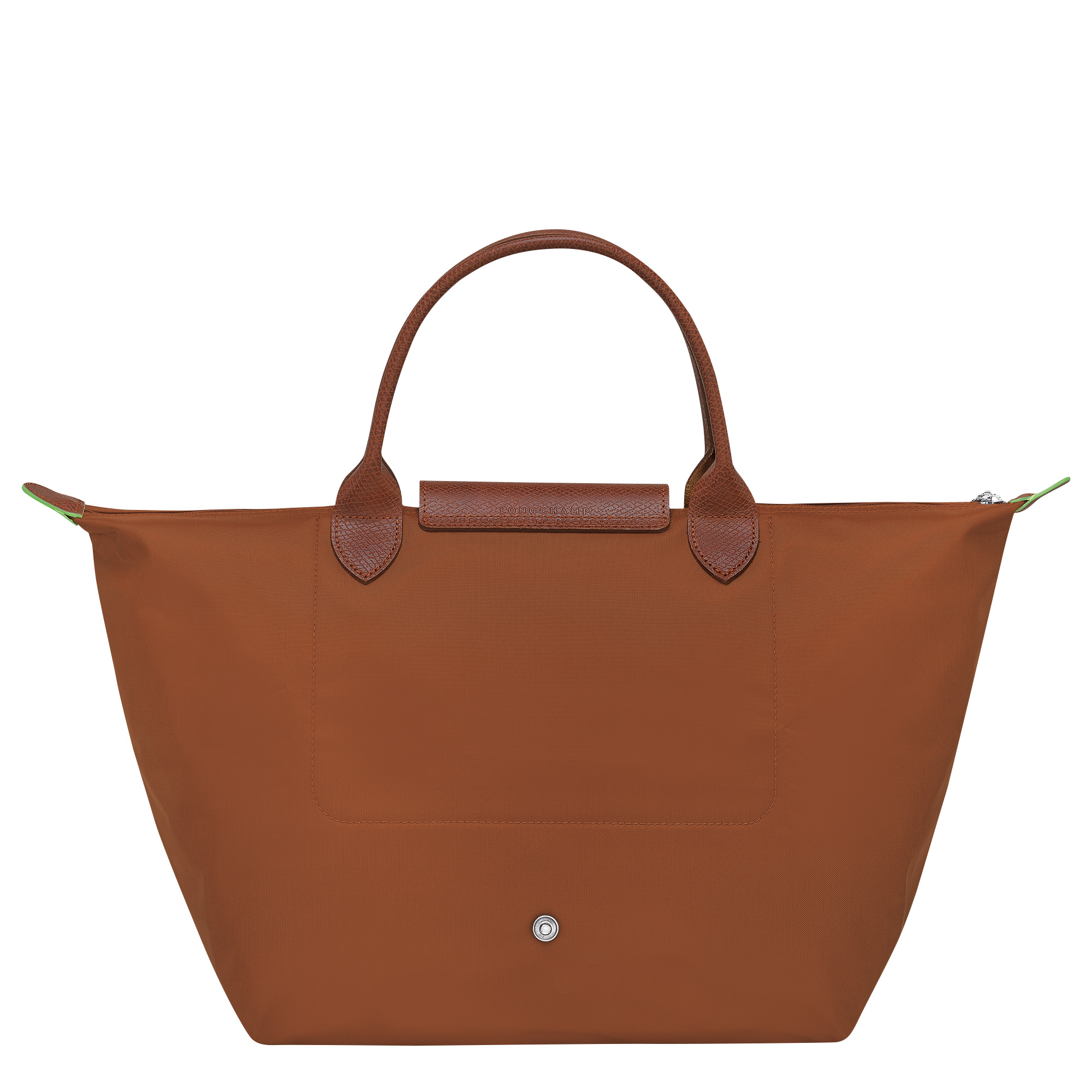 Le Pliage Green M Handbag Cognac - Recycled canvas - 4