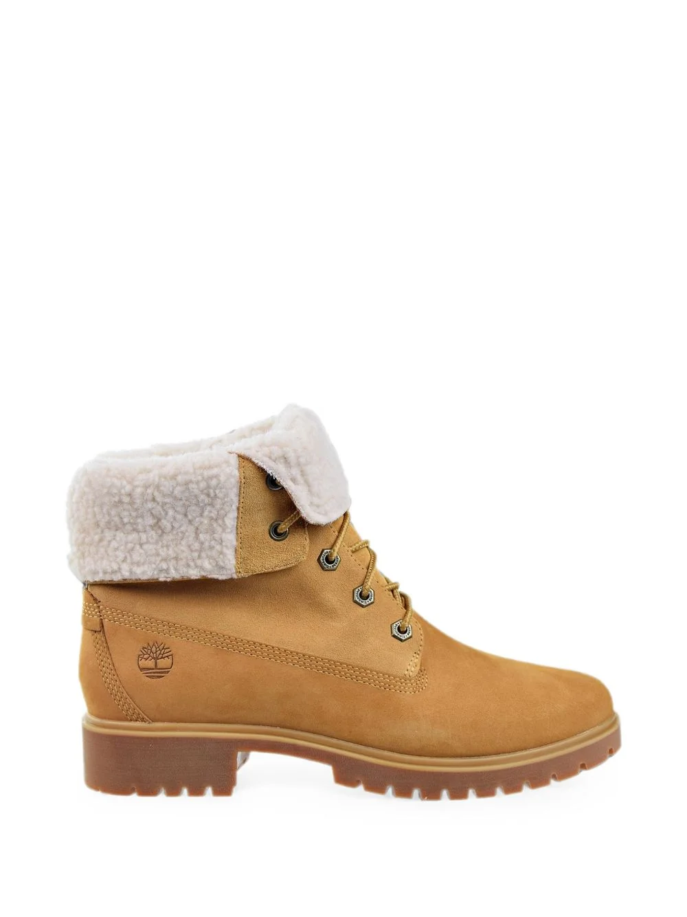 Jayne fleece-trimmed boots - 1