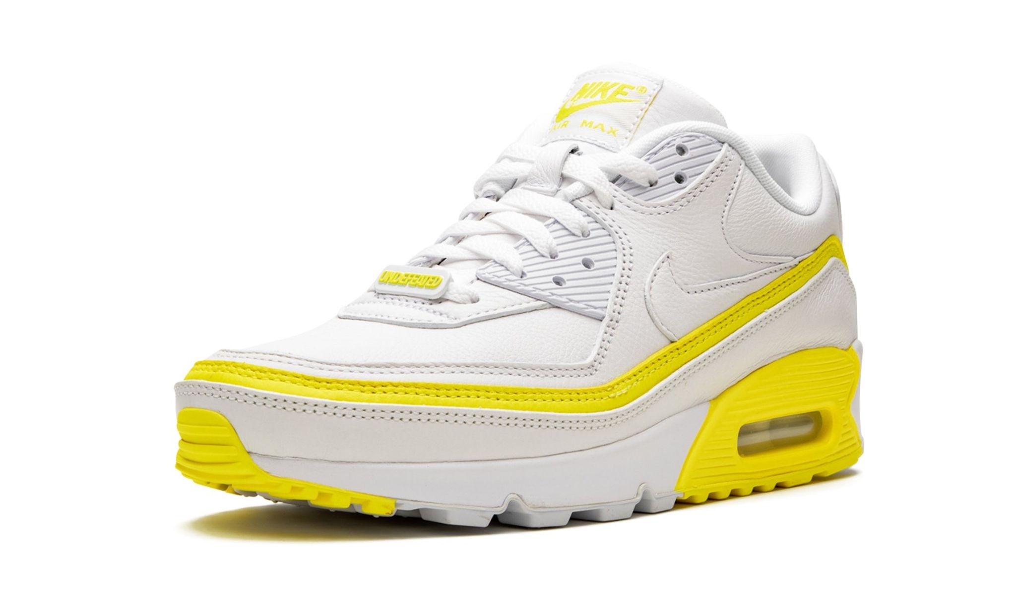 Air Max 90 / UNDFTD "Undefeated - White/Optic Yellow" - 4