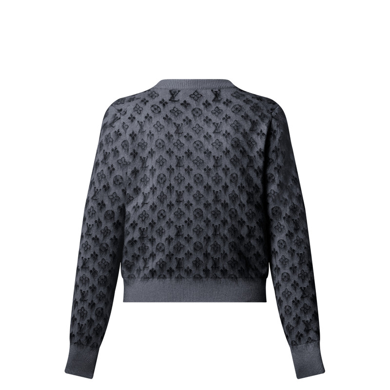 Brushed Monogram Cardigan 3