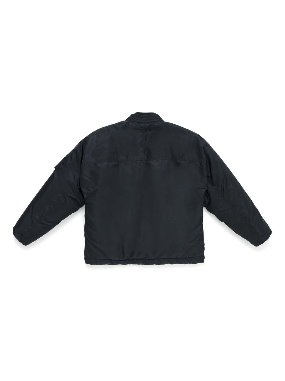 embroidered-logo lightweight bomber jacket - 2