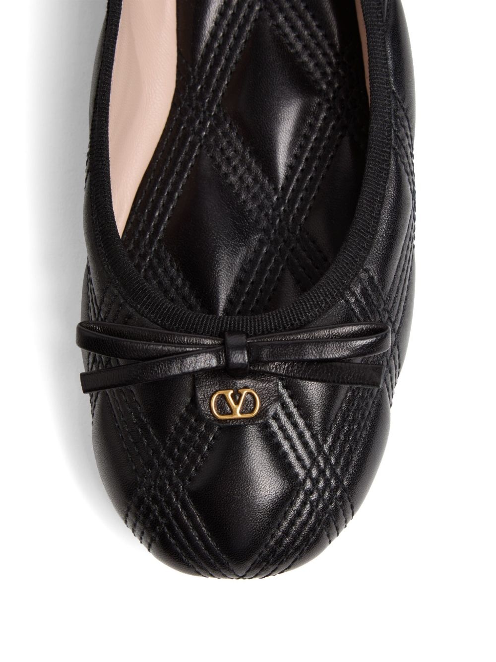 bow detail ballerina shoes - 4