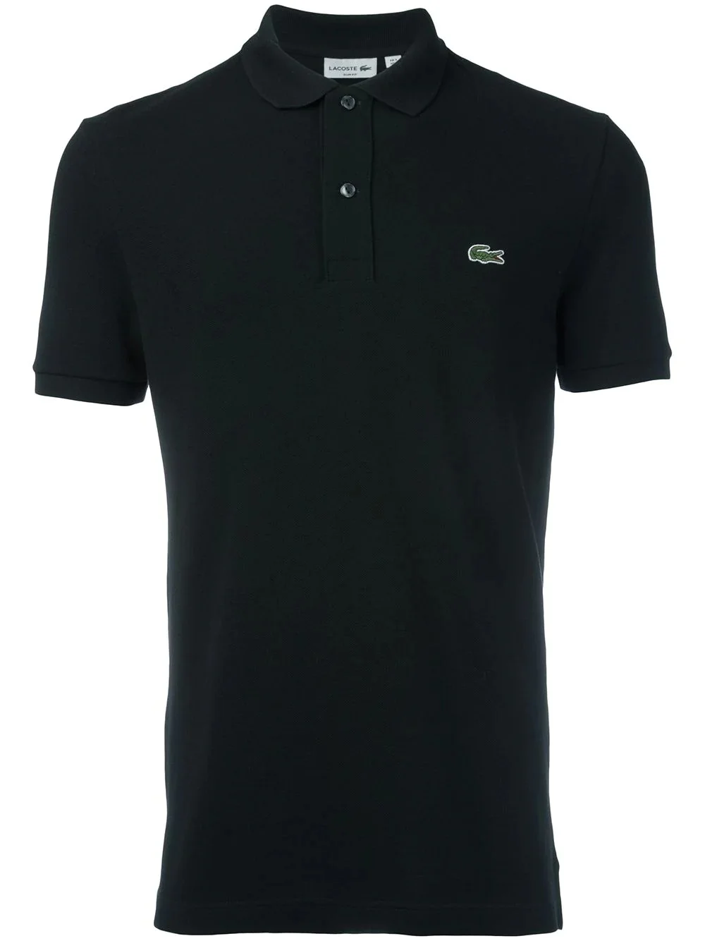 logo patch polo shirt - 1