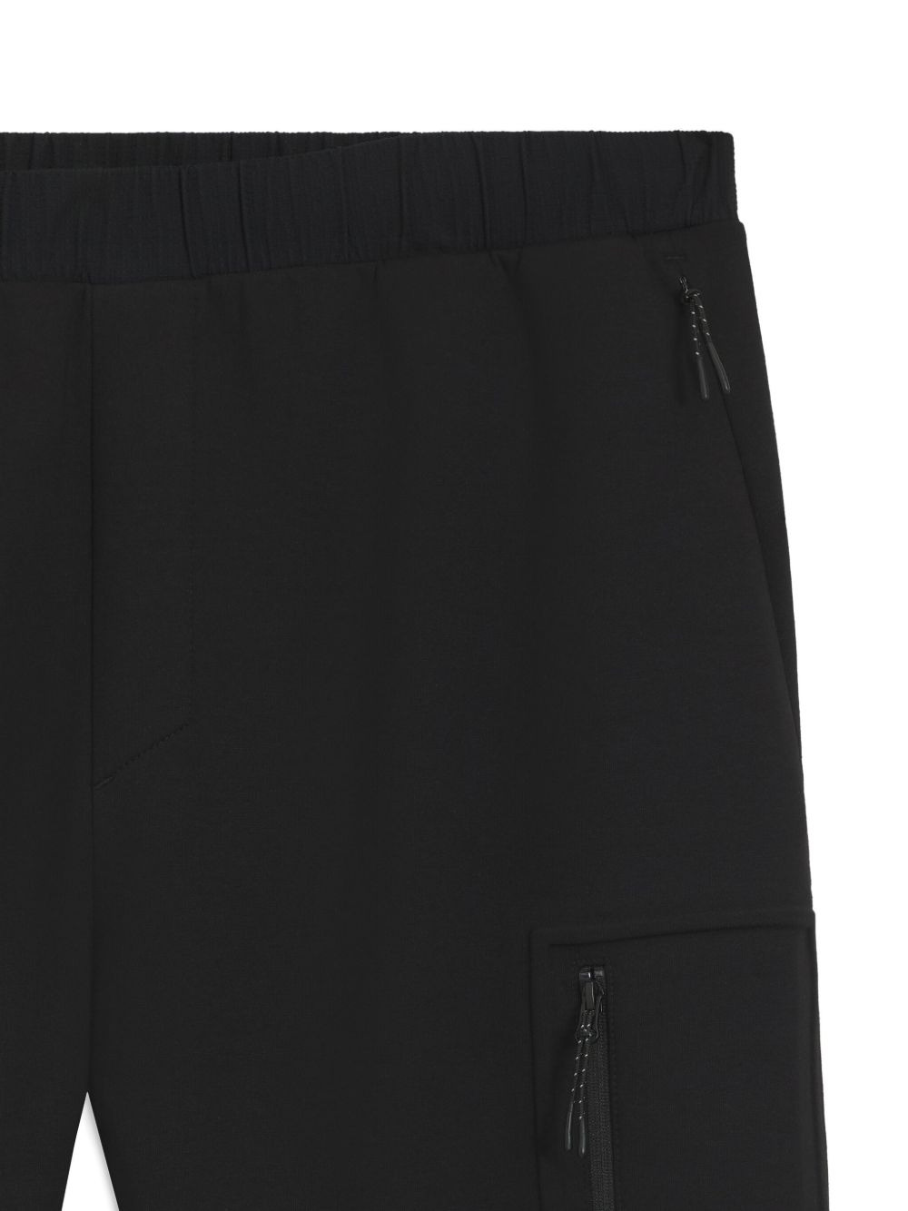 elasticated waistband cargo trousers - 6