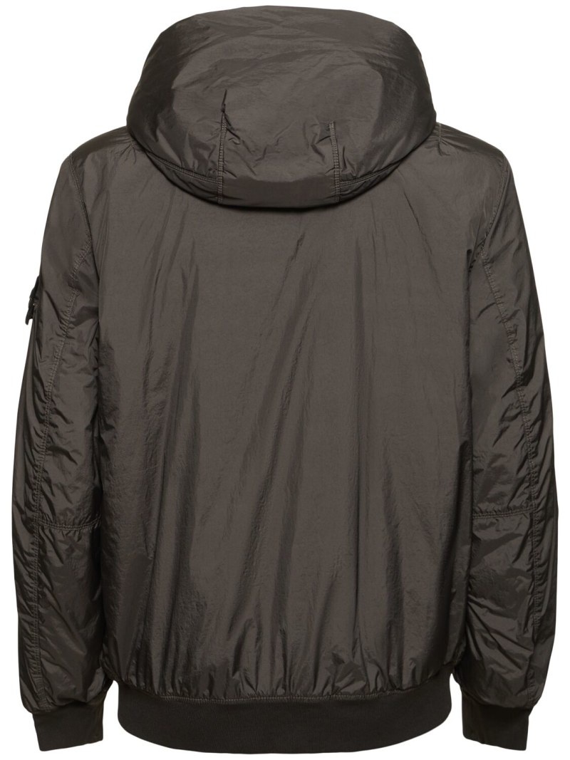 Hooded padded bomber jacket - 5