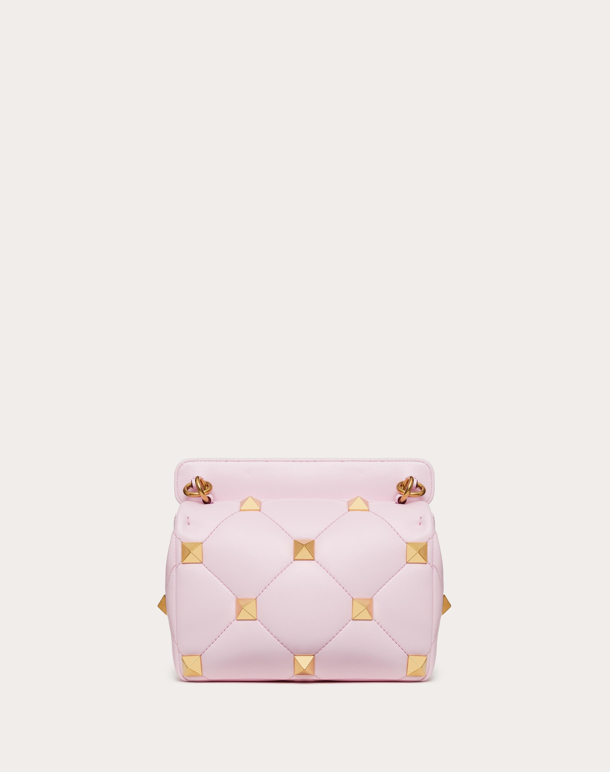 MEDIUM ROMAN STUD THE SHOULDER BAG IN NAPPA WITH CHAIN - 3