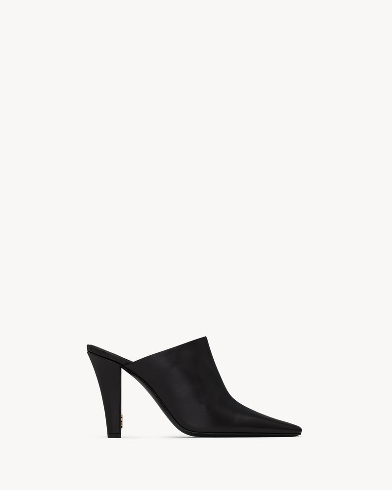 JILL MULES IN SMOOTH LEATHER - 1