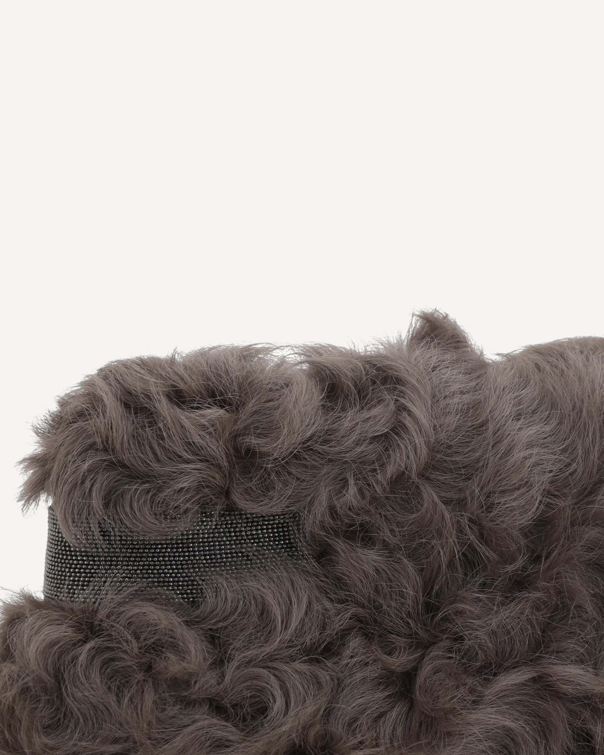 Fur Clutch Bag - 4