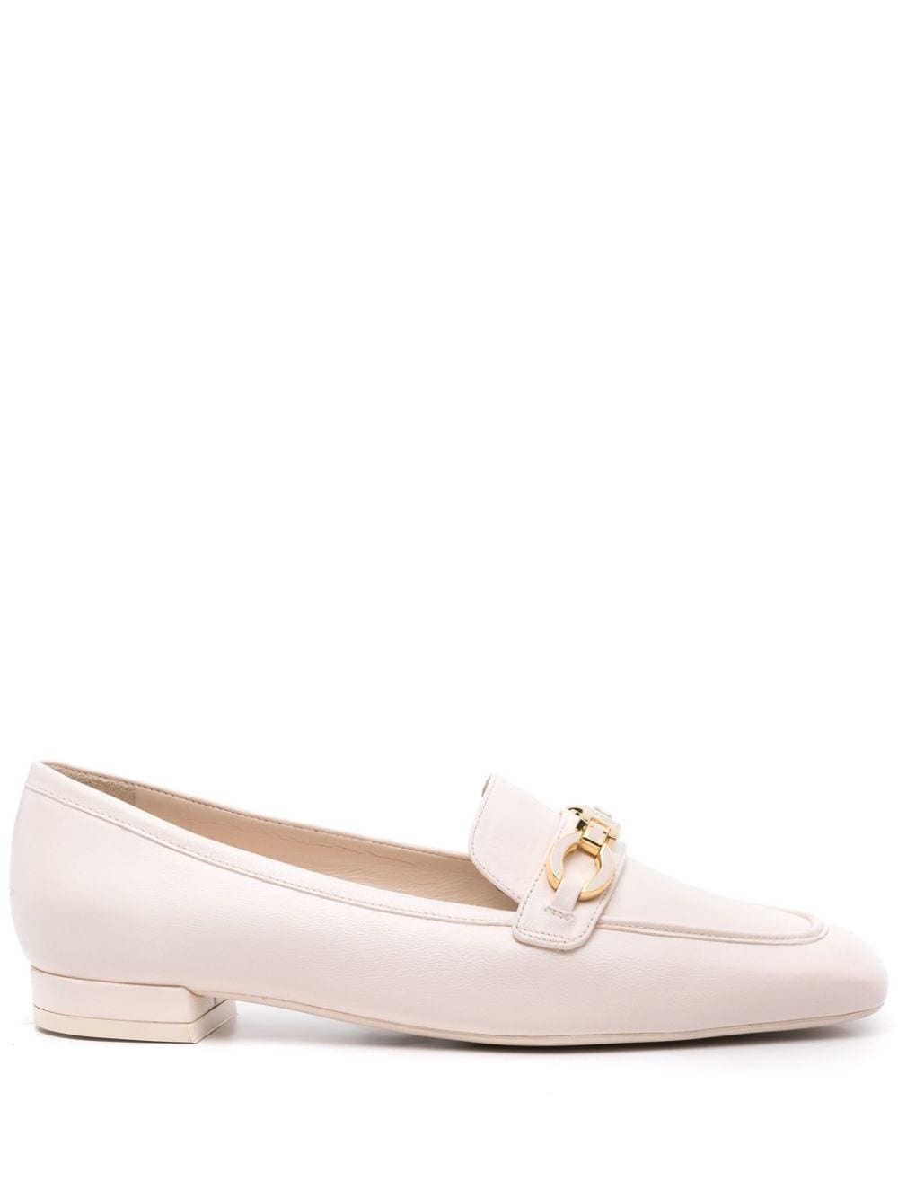 Signature leather loafers - 2
