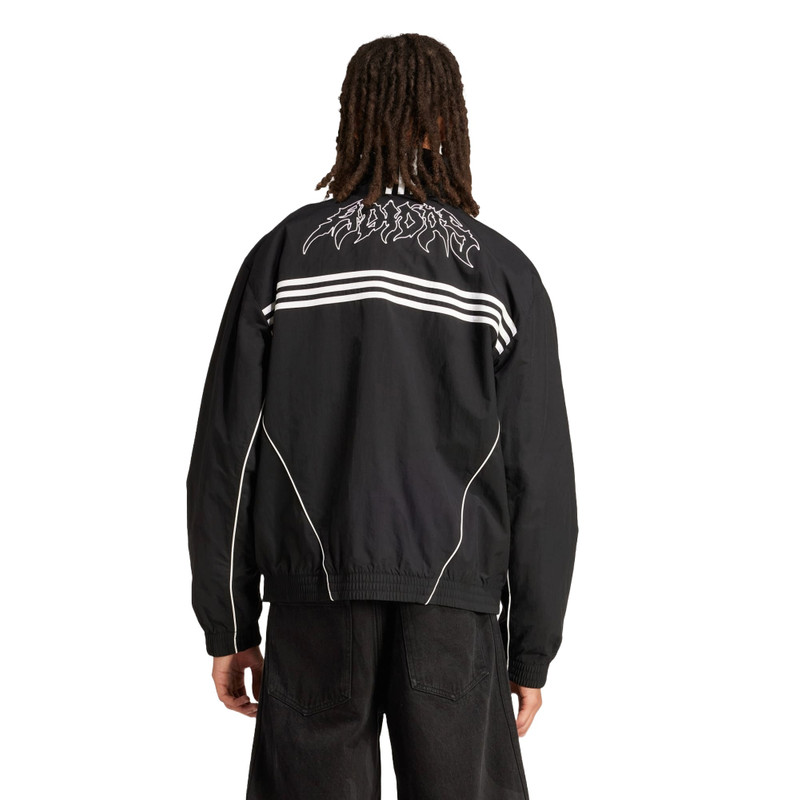 adidas adidas Flames Jacket Asia Sizing 'Black' IS0242 outlook