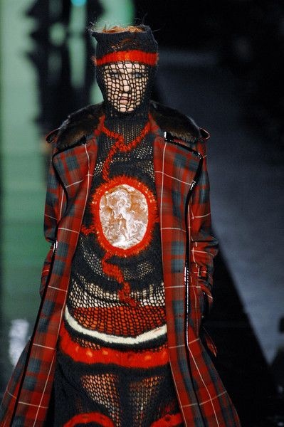 Jean Paul Gaultier Fall 2007 Mohair Spider Webbed Open Knit Sweater Dress - 3