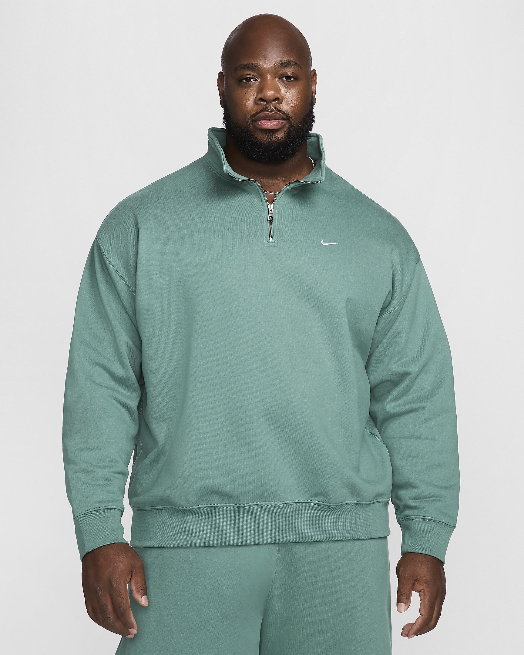 Nike Solo Swoosh Men's 1/4-Zip Top - 6