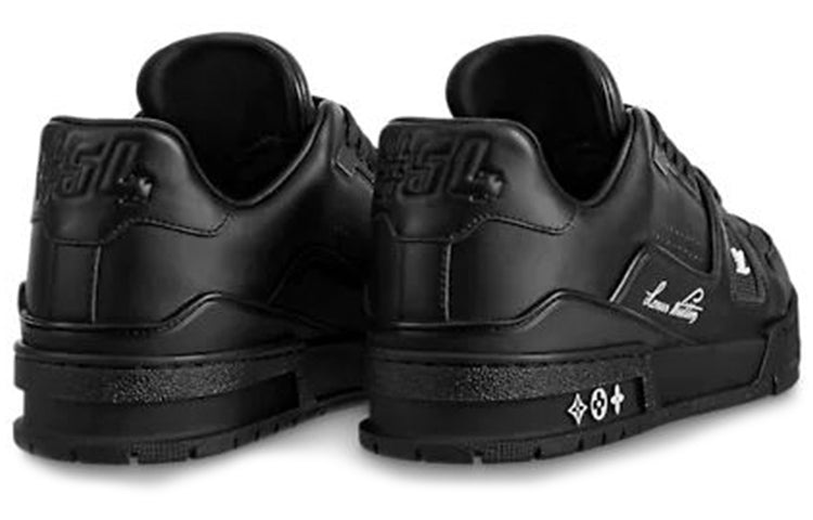 LOUIS VUITTON LV Trainers 'Black' 1A9AFU - 3