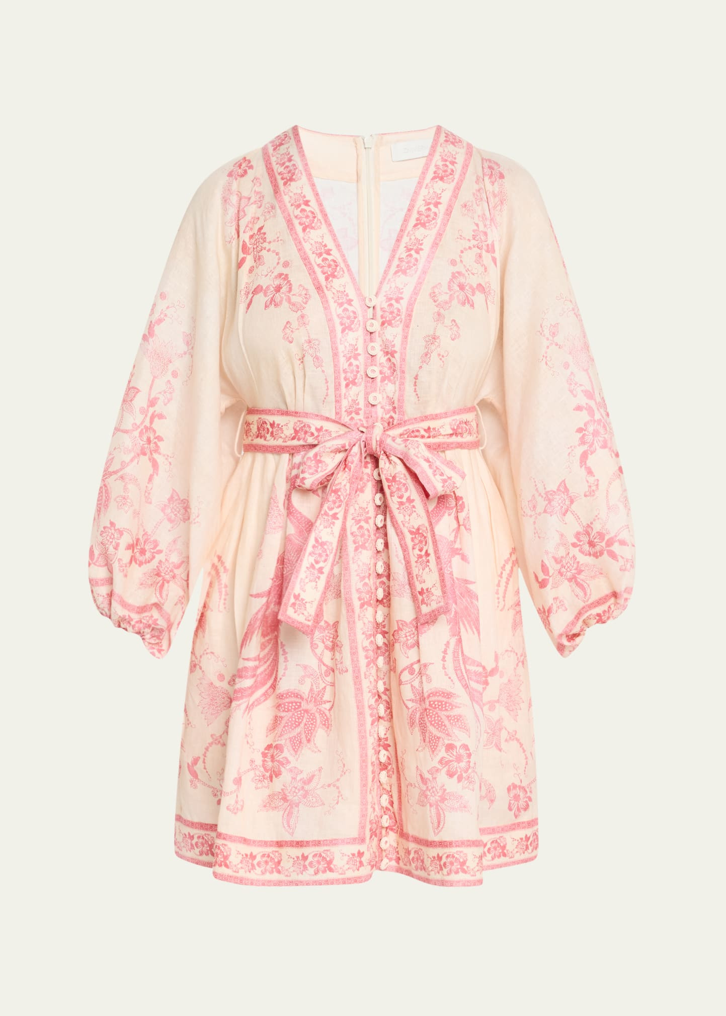 Lucky Plunge Mini Dress - 1