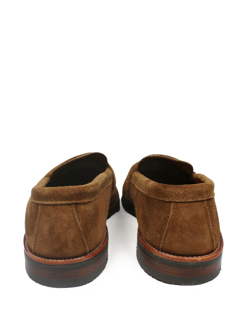 Alden suede penny loafers outlook