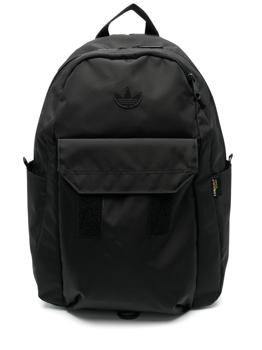 logo-patch zip-up backpack - 1