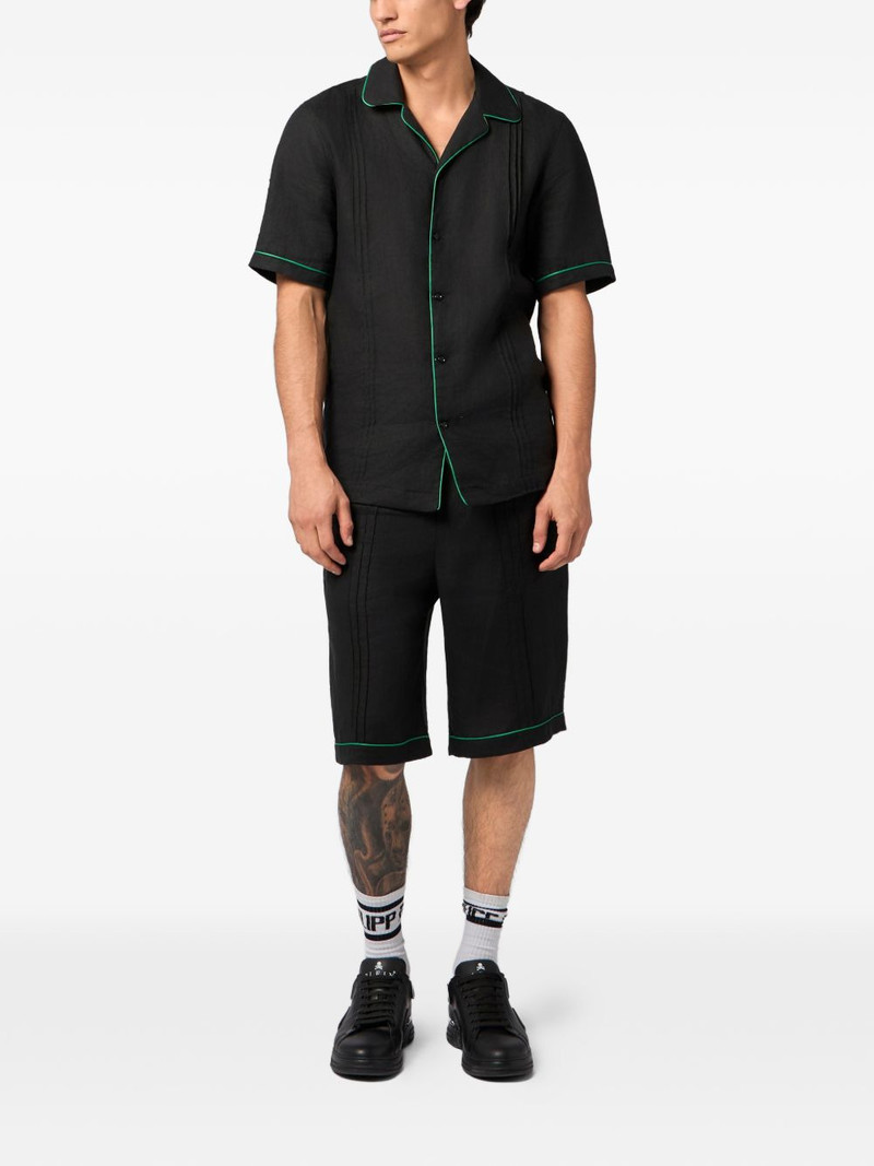 PHILIPP PLEIN trim bowling shirt outlook