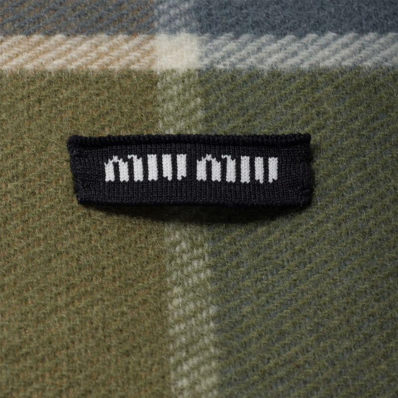 Miu Miu Wool and cashmere scarf outlook