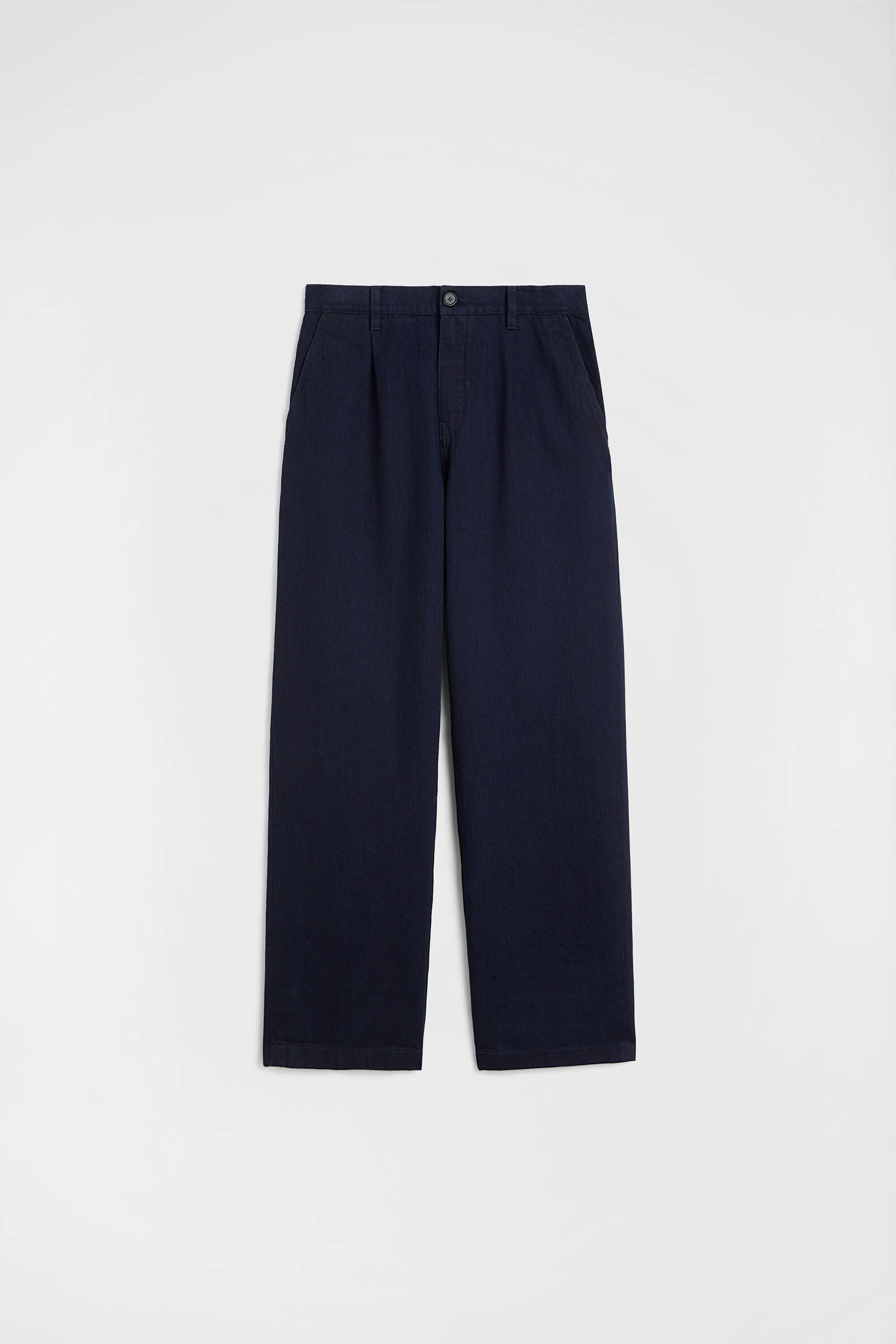 Loose Denim Trousers - 1
