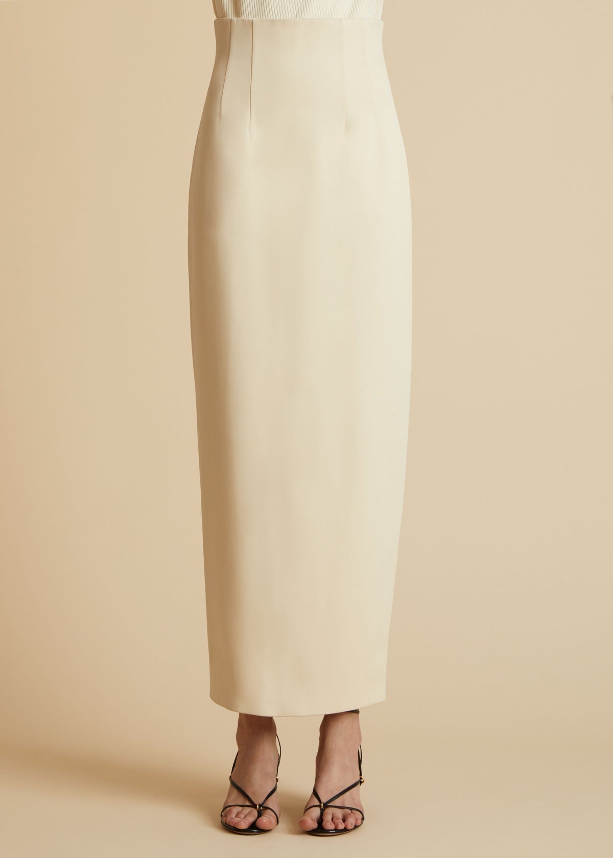 The Loxley Skirt in Bone - 2