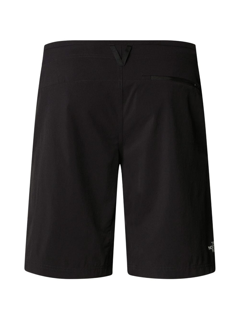 The North Face zip-up shorts outlook