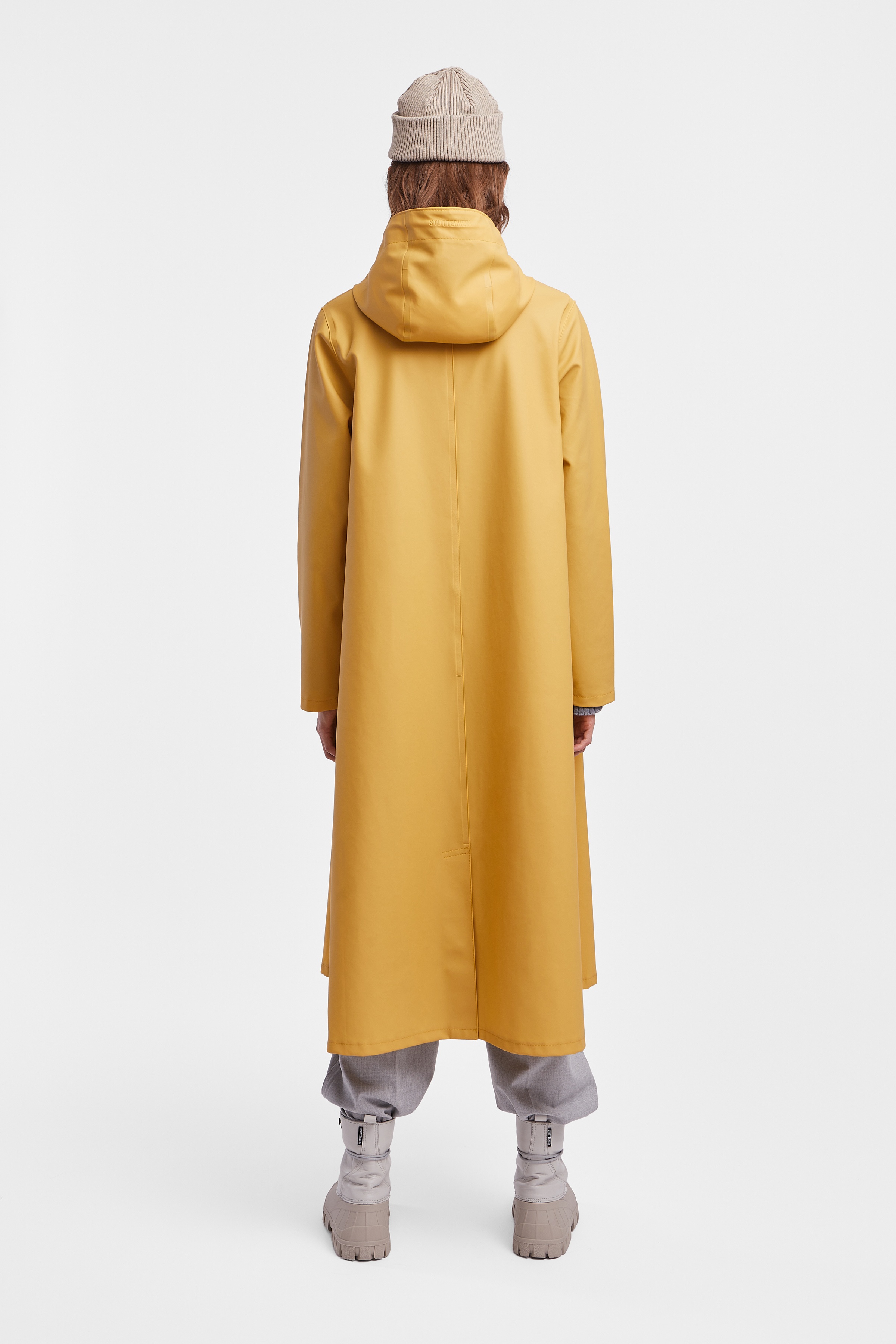 Mosebacke Long Raincoat Chai - 4
