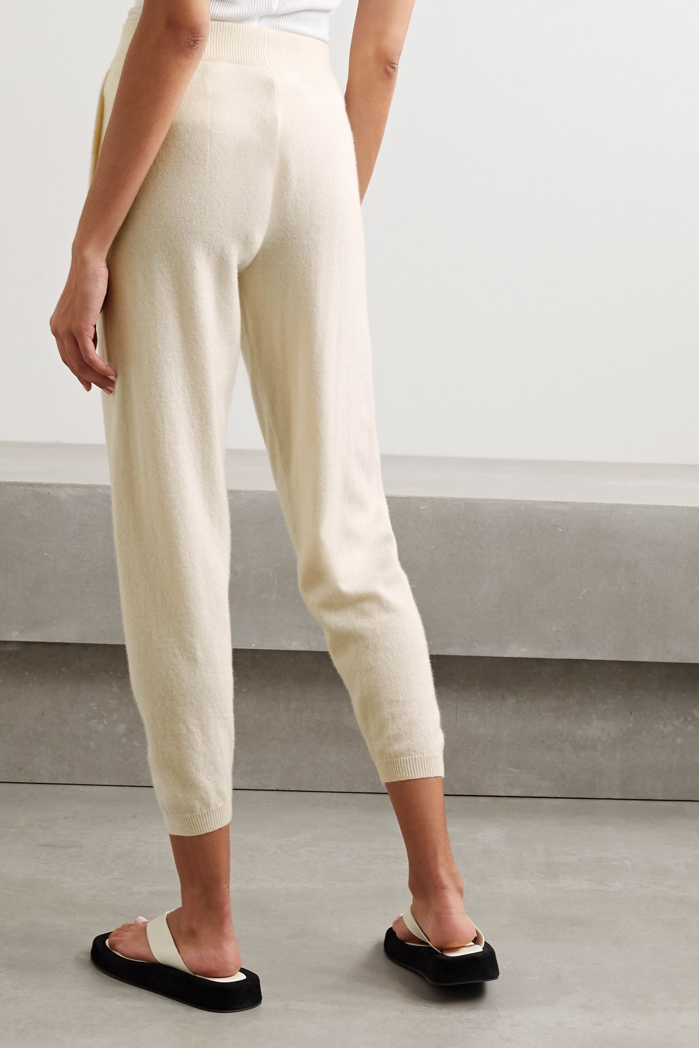 Leisure Pernice cashmere track pants - 3