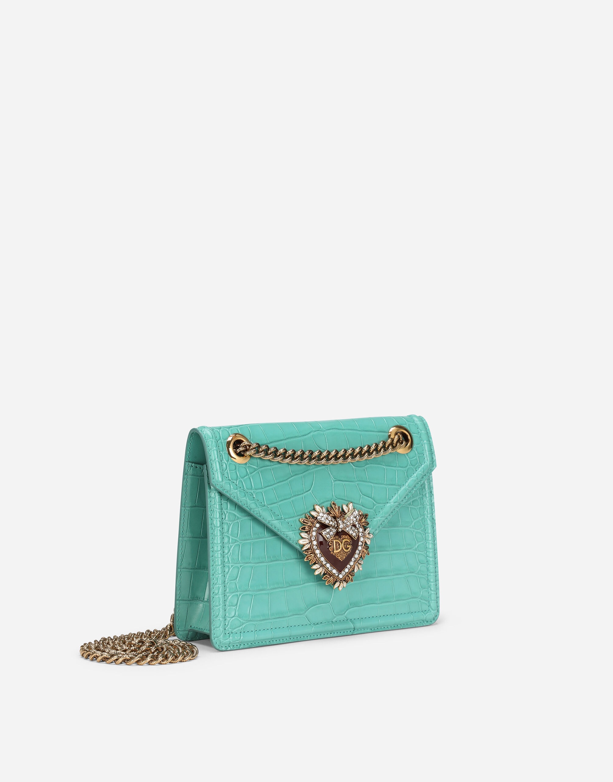 Medium crocodile skin Devotion bag - 3