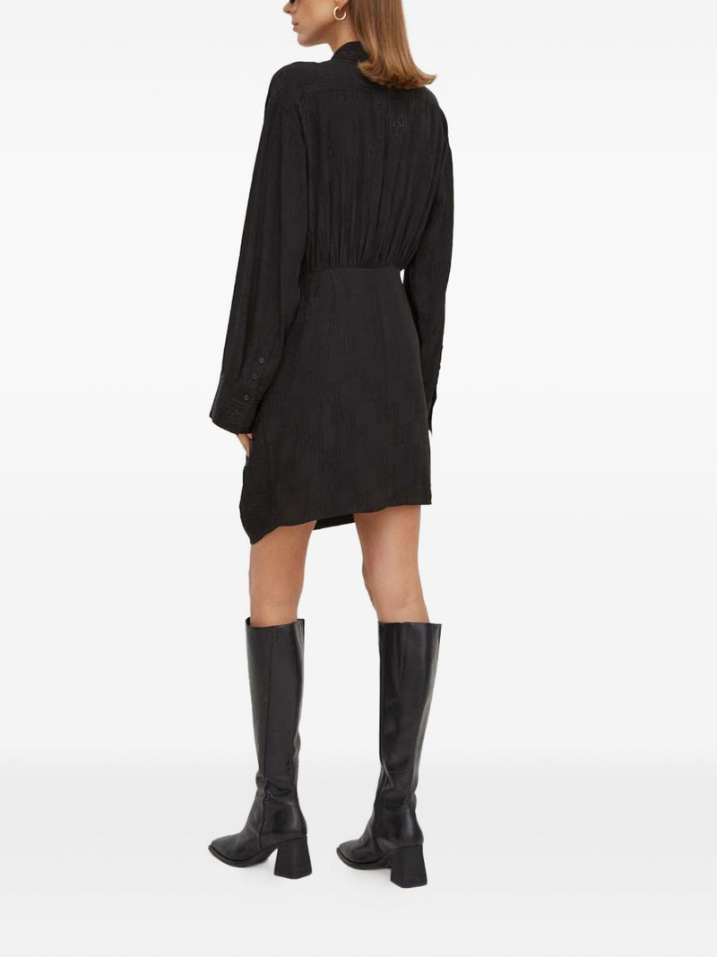 ruched pattern sort dress 3