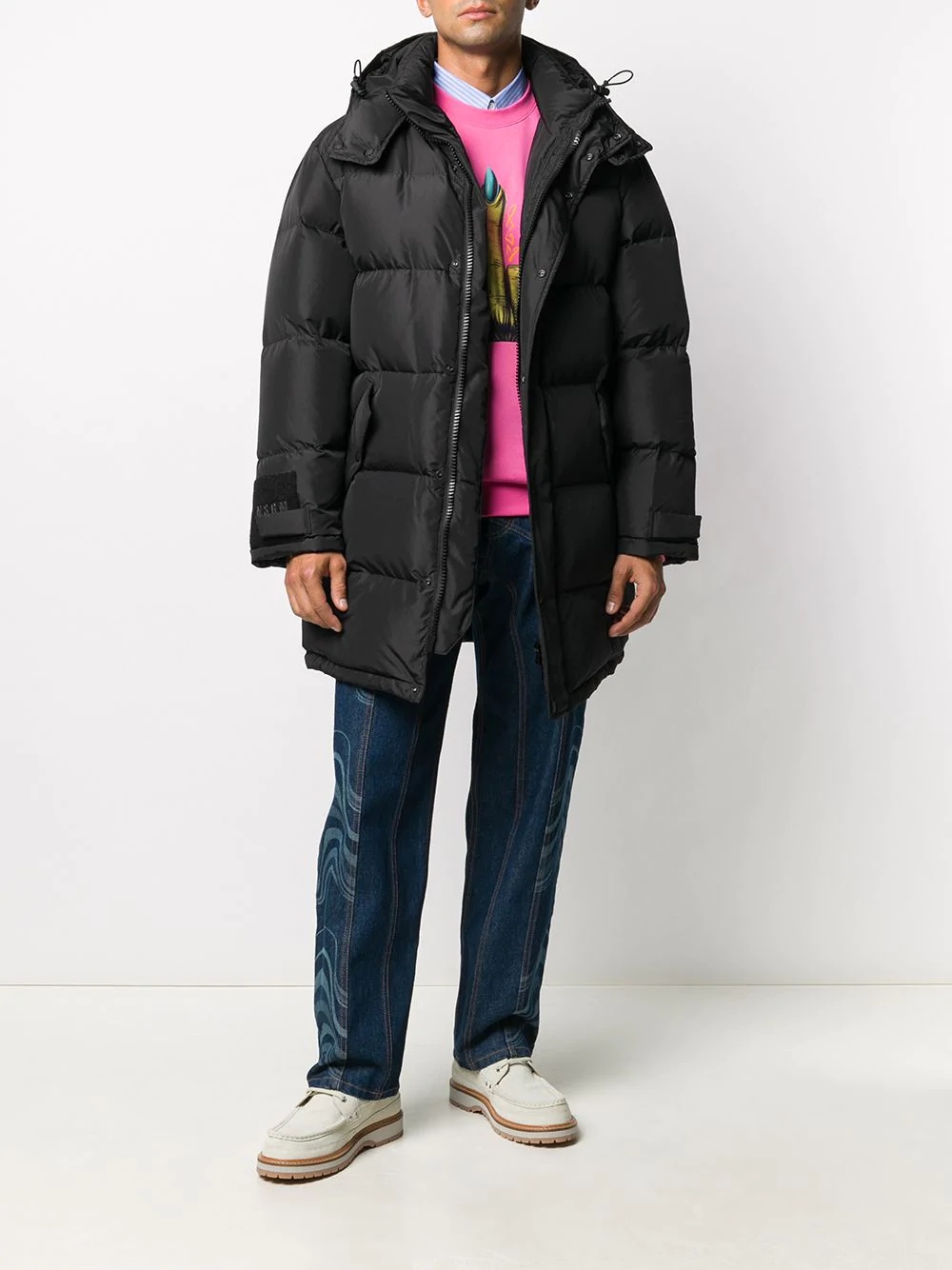 oversize puffer coat - 2