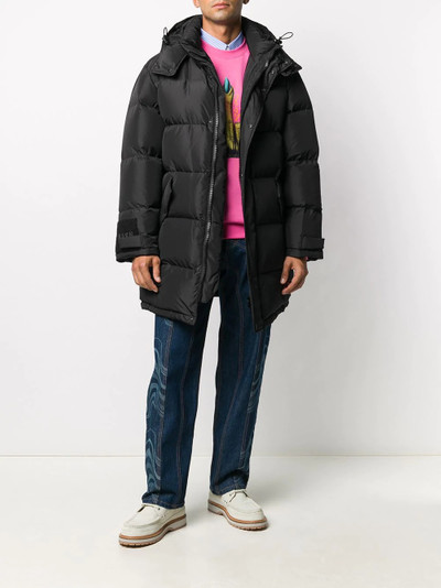 MSGM oversize puffer coat outlook