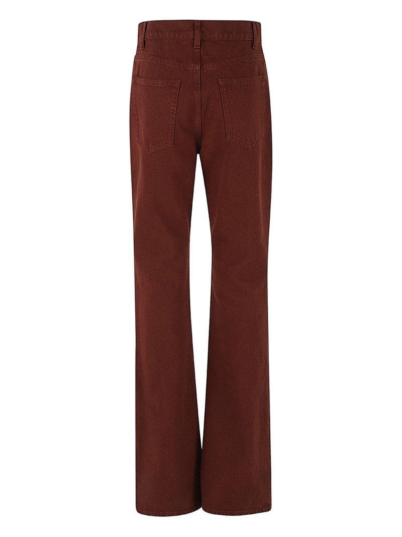 GABRIELA HEARST rivet-detail bootcut jeans outlook