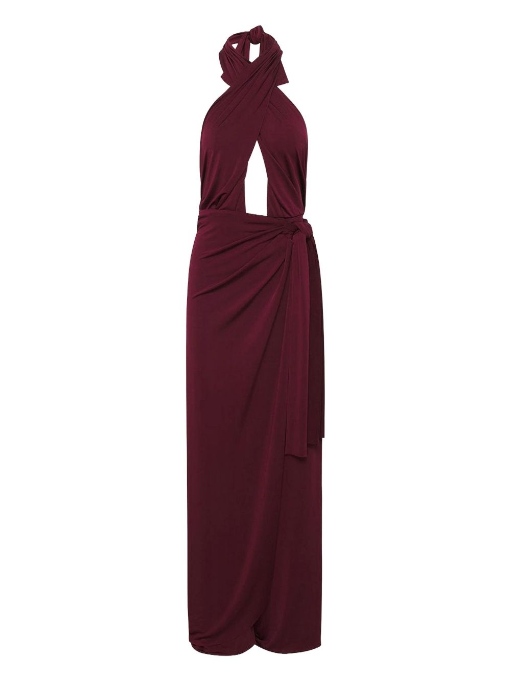 halterneck jumpsuit - 2