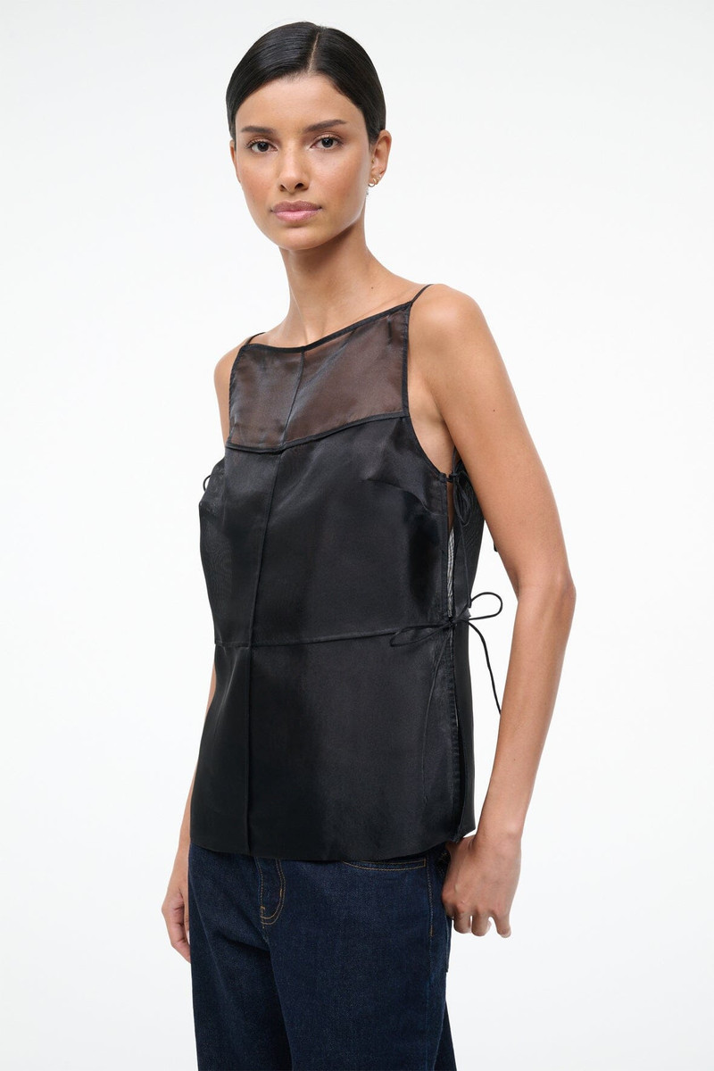 STAUD STAUD CHANDLER TOP BLACK outlook