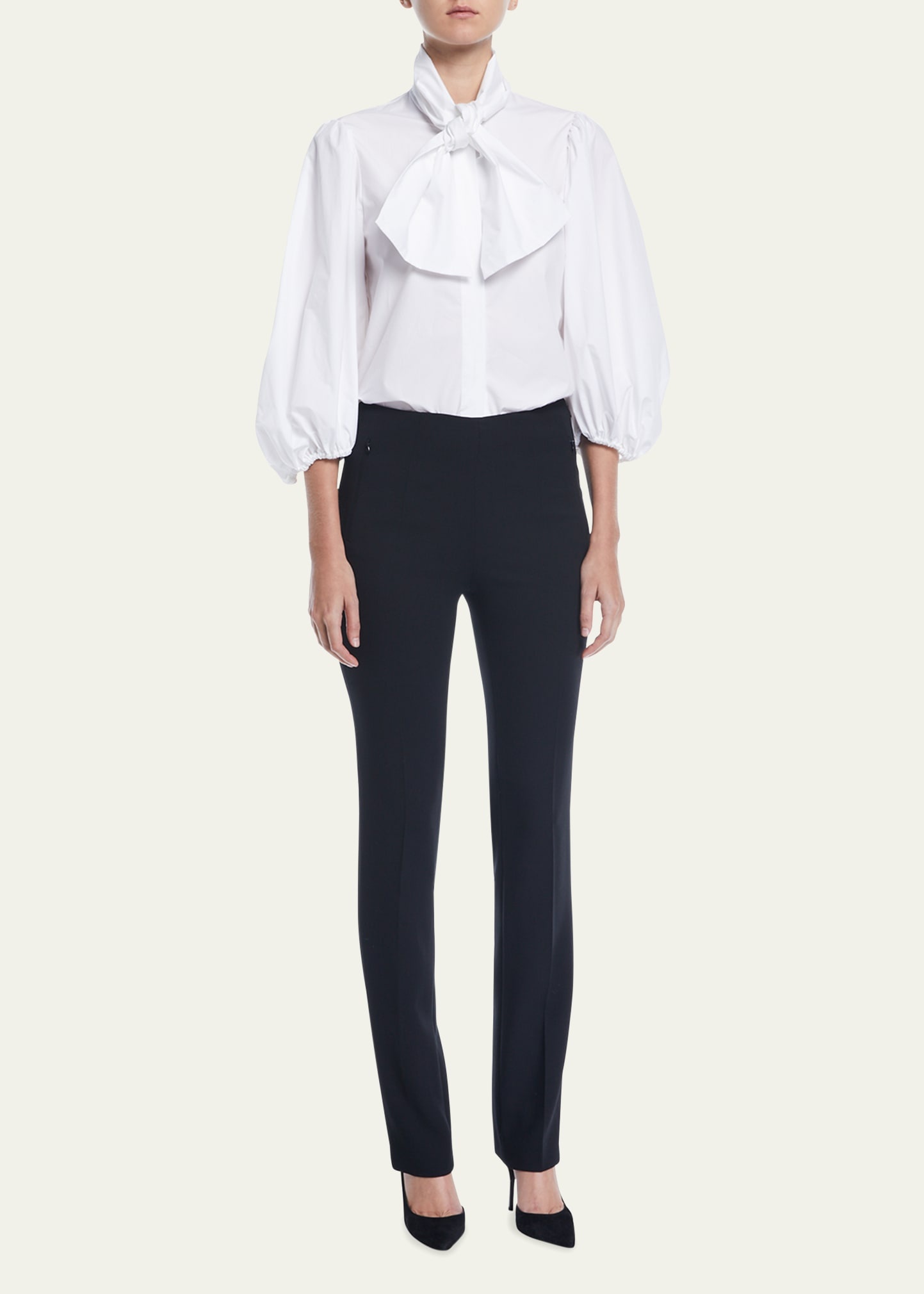Constance Double-Face Wool Pants - 2