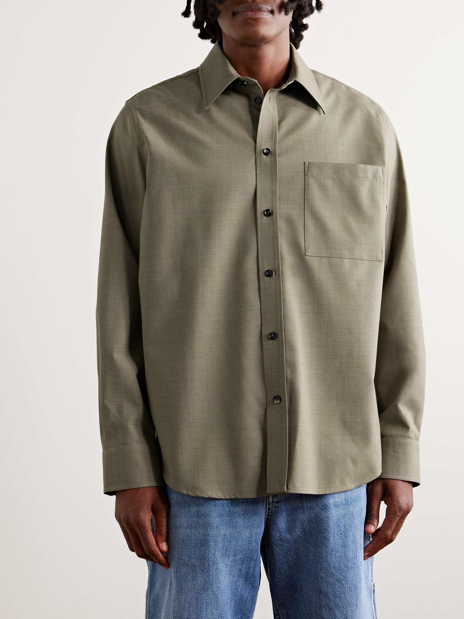 Wool-Twill Shirt - 3