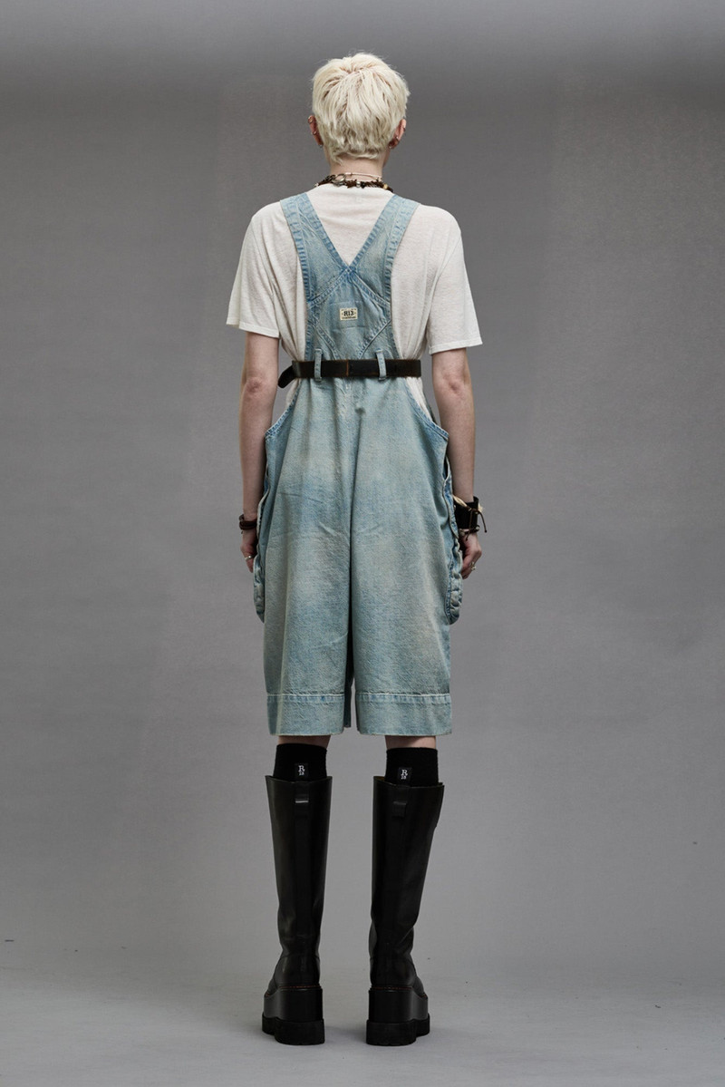 MULTIPOCKET OVERALL SHORT - LENNON BLUE 5