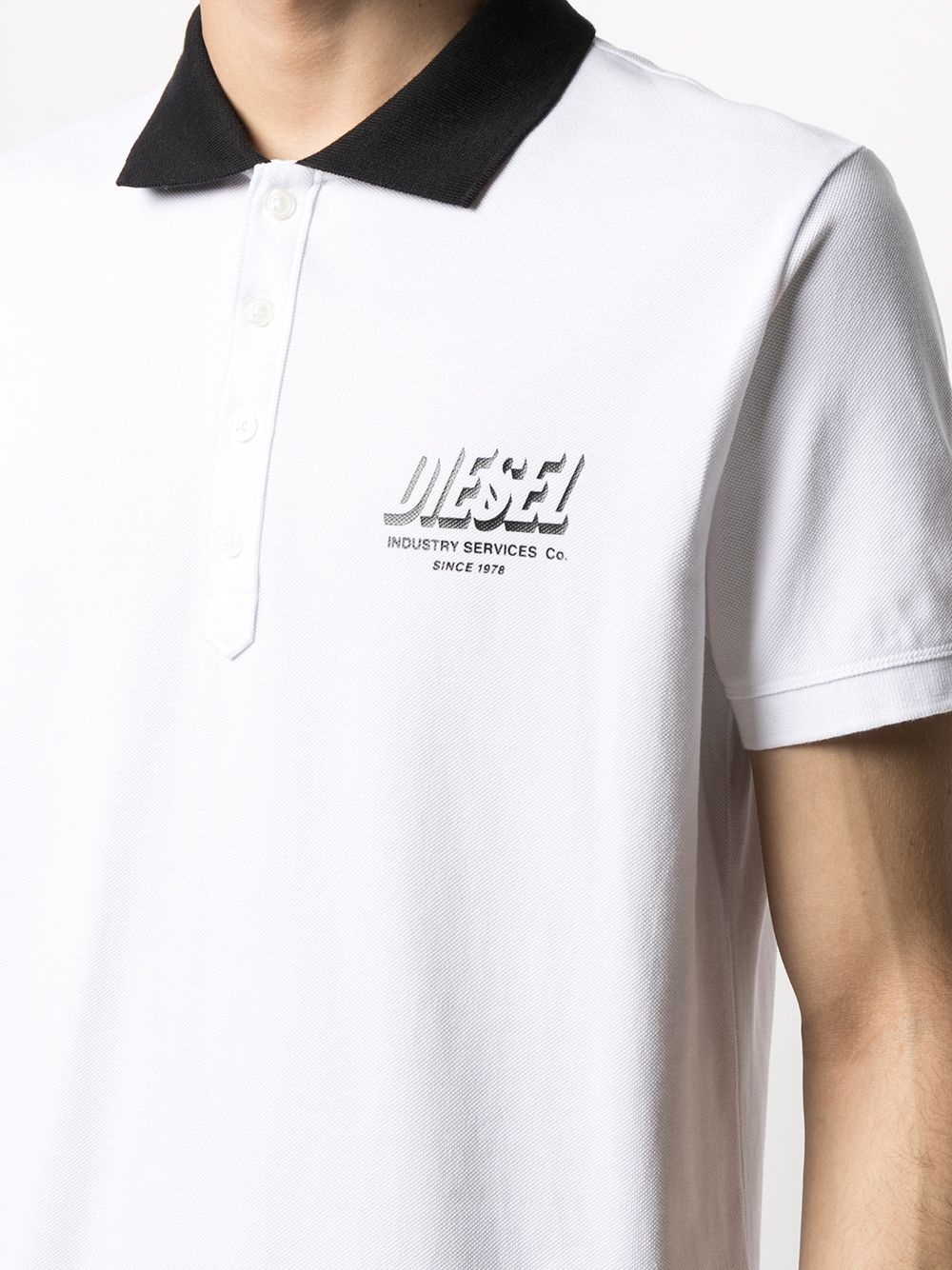 industry print polo shirt - 5