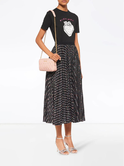 Miu Miu crepe de chine skirt outlook