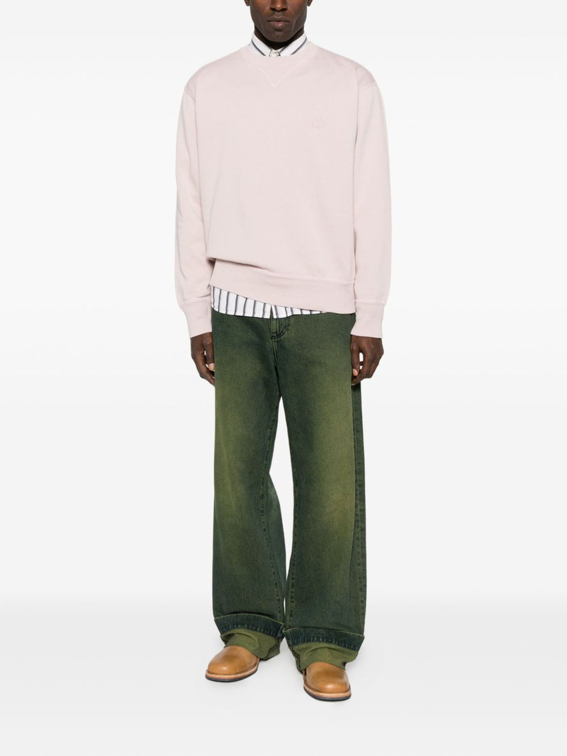 Isabel Marant logo-embroidered crew-neck sweatshirt outlook