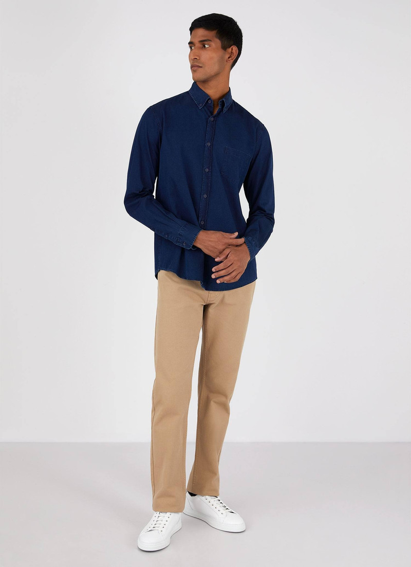 Sunspel Denim Shirt outlook