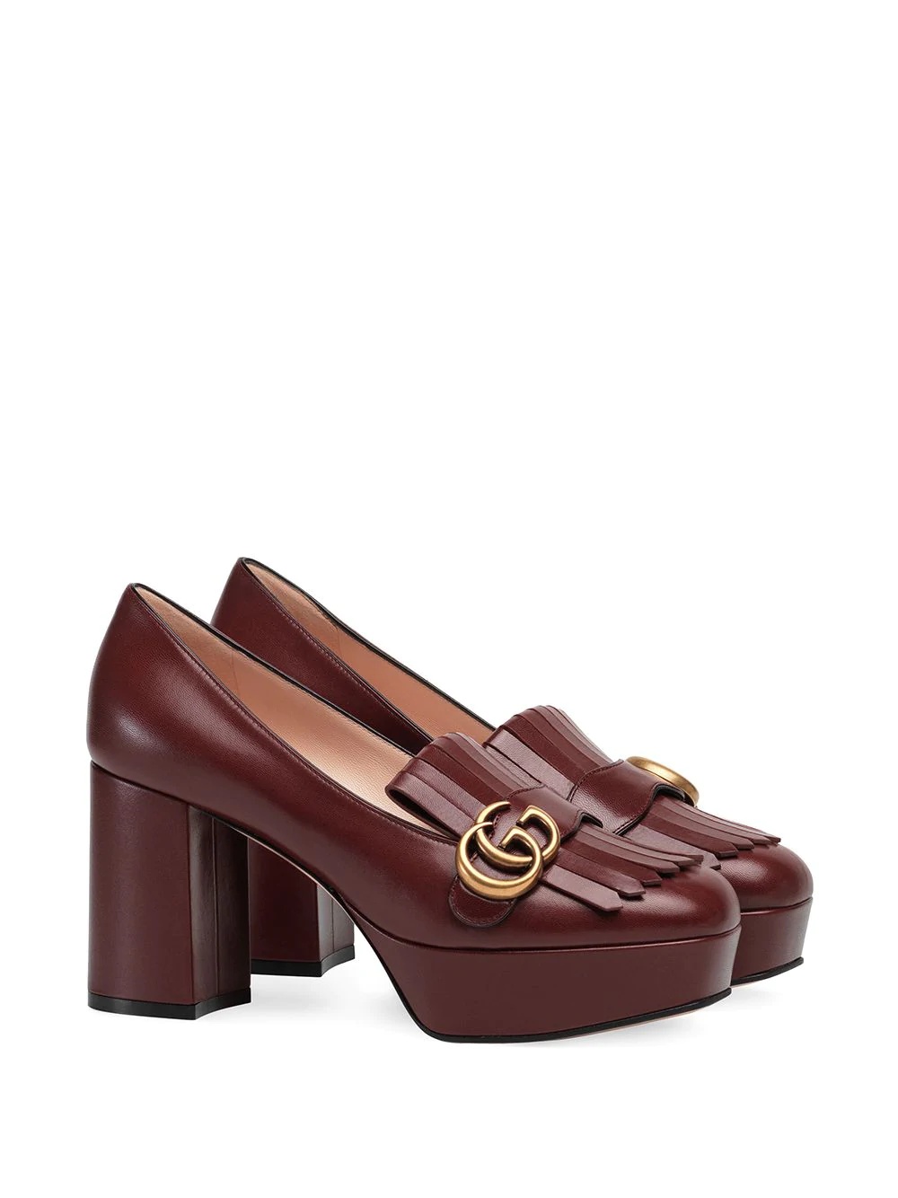 decollete in pelle loafers - 2