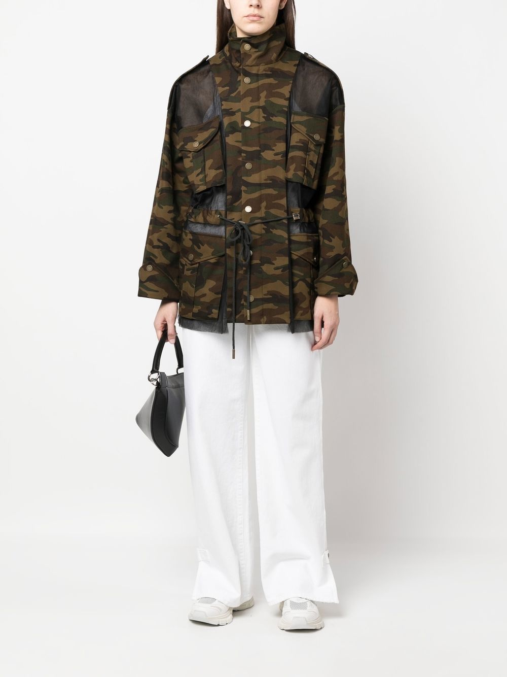 deconstructed camouflage jacket - 2