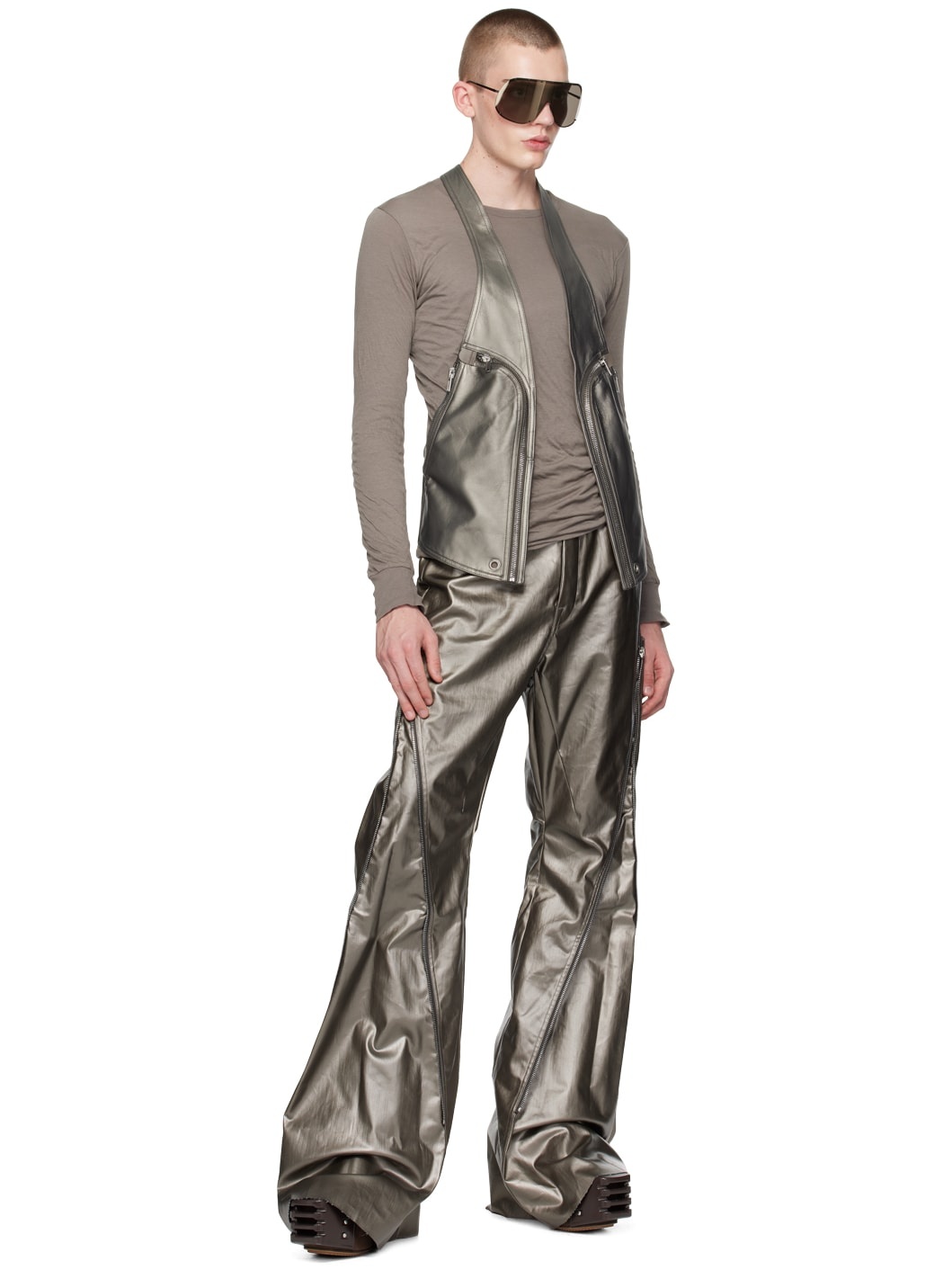 Gunmetal Bolan Banana Jeans - 4