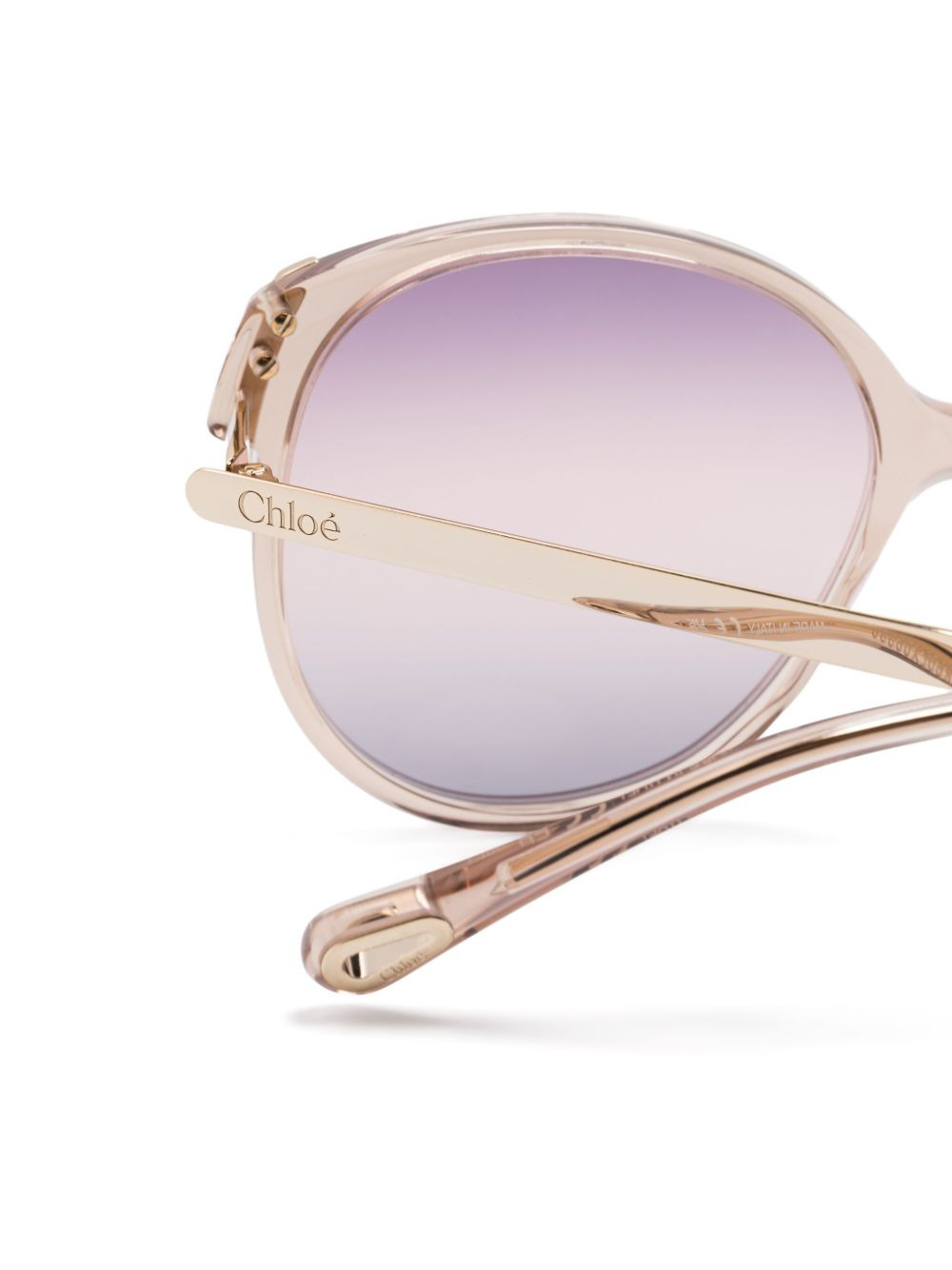 oversize-frame sunglasses - 3