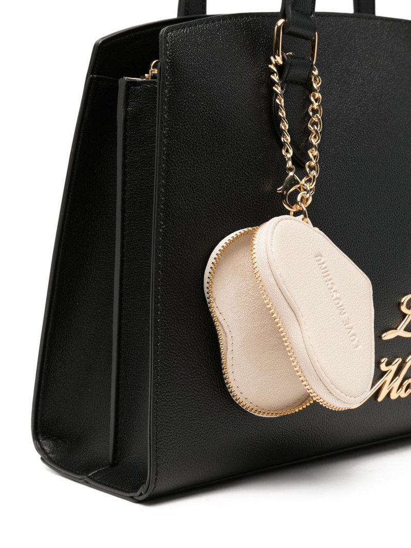 heart-charm tote bag 3