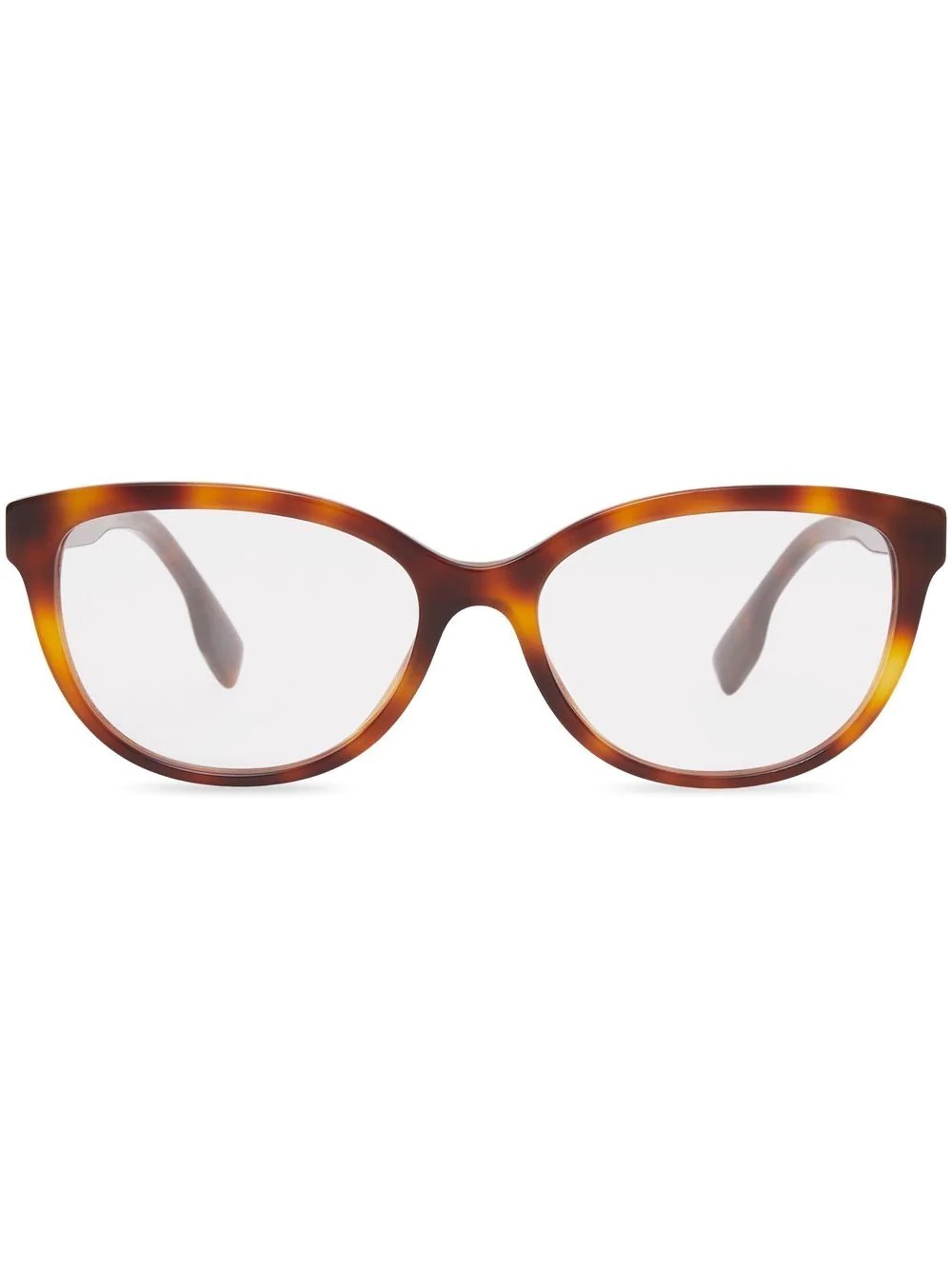 tortoiseshell cat-eye optical glasses - 1