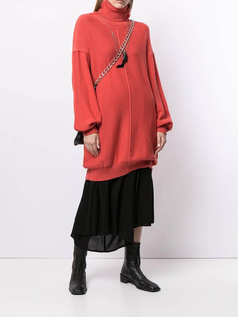 Y's oversized roll-neck jumper outlook