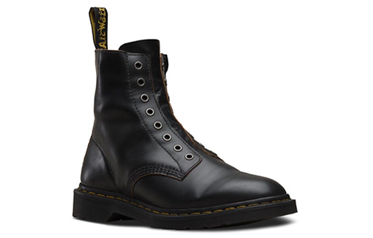 Dr. Martens 1460 Laceless Martin boots Couple Style Black 24555001 - 2
